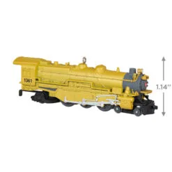 Hallmark Lionel® Trains Yellow 1361 Pennsylvania K4 Steam Locomotive Metal Ornament 8 Hallmark Lionel® Trains Yellow 1361 Pennsylvania K4 Steam Locomotive Metal Ornament -Hot Sale Hallmark Store Lionel Trains Engine Keepsake Ornament 2199QXE3267 03