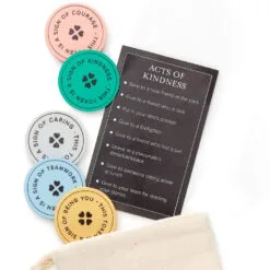 Hallmark Little World Changers™ And Kind Culture Co. The Doll Kind Light Skin Girl, 12" 12 Hallmark Little World Changers™ And Kind Culture Co. The Doll Kind Light Skin Girl, 12" -Hot Sale Hallmark Store Little World Changers Light Skin Girl Doll With Tokens 1KID2085 05