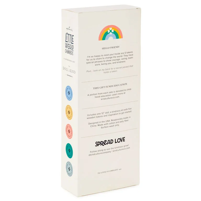 Hallmark Little World Changers™ And Kind Culture Co. The Doll Kind Light Skin Girl, 12" 7 Hallmark Little World Changers™ And Kind Culture Co. The Doll Kind Light Skin Girl, 12" - Image 7