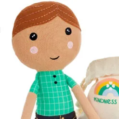 Hallmark Little World Changers™ And Kind Culture Co. The Doll Kind Boy, 12" 9 Hallmark Little World Changers™ And Kind Culture Co. The Doll Kind Boy, 12" -Hot Sale Hallmark Store Little World Changers Medium Skin Boy Doll With Tokens 1KID2087 02