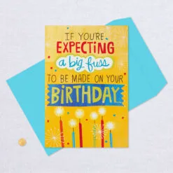 Hallmark 16" Make A Fuss Cake Pop-Up Jumbo Birthday Card 14 Hallmark 16" Make A Fuss Cake Pop-Up Jumbo Birthday Card -Hot Sale Hallmark Store Make a Fuss Cake Jumbo Birthday Card 1499CBG1008 06