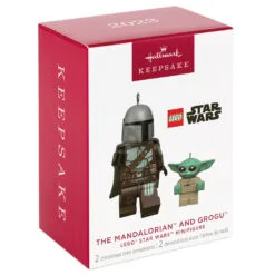 Hallmark The Mandalorian™ And Grogu™ LEGO® Star Wars™ Minifigure Ornaments, Set Of 2 9 Hallmark The Mandalorian™ And Grogu™ LEGO® Star Wars™ Minifigure Ornaments, Set Of 2 -Hot Sale Hallmark Store Mandalorian Grogu LEGO Minifig Keepsake Ornaments 2499QXI7079 04