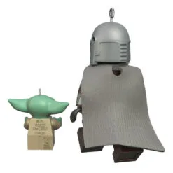 Hallmark The Mandalorian™ And Grogu™ LEGO® Star Wars™ Minifigure Ornaments, Set Of 2 11 Hallmark The Mandalorian™ And Grogu™ LEGO® Star Wars™ Minifigure Ornaments, Set Of 2 -Hot Sale Hallmark Store Mandalorian Grogu LEGO Minifig Keepsake Ornaments 2499QXI7079 06