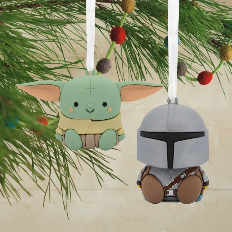 Better Together Star Wars: The Mandalorian™ And Grogu™ Magnetic Hallmark Ornaments, Set Of 2 2 Better Together Star Wars: The Mandalorian™ And Grogu™ Magnetic Hallmark Ornaments, Set Of 2 - Image 2
