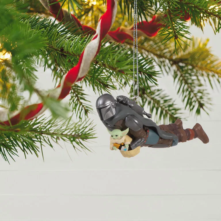 Hallmark Star Wars: The Mandalorian™ Grogu's Jetpack Adventure Ornament 2 Hallmark Star Wars: The Mandalorian™ Grogu's Jetpack Adventure Ornament - Image 2