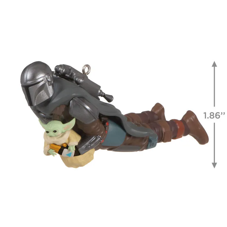 Hallmark Star Wars: The Mandalorian™ Grogu's Jetpack Adventure Ornament 3 Hallmark Star Wars: The Mandalorian™ Grogu's Jetpack Adventure Ornament - Image 3