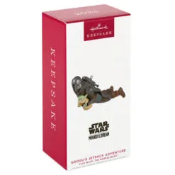 Hallmark Star Wars: The Mandalorian™ Grogu's Jetpack Adventure Ornament 9 Hallmark Star Wars: The Mandalorian™ Grogu's Jetpack Adventure Ornament -Hot Sale Hallmark Store Mandalorian and Grogu Flying Keepsake Ornament 2499QXI7107 04