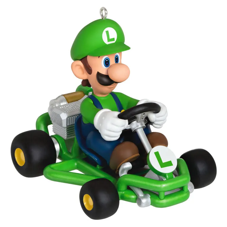Hallmark Nintendo Mario Kart™ Luigi Ornament 1 Hallmark Nintendo Mario Kart™ Luigi Ornament