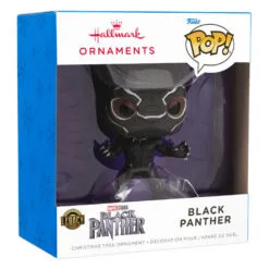 Marvel Black Panther Funko POP!® Hallmark Ornament 8 Marvel Black Panther Funko POP!® Hallmark Ornament -Hot Sale Hallmark Store Marvel Black Panther Funko POP Christmas Ornament 3HCM2308 04