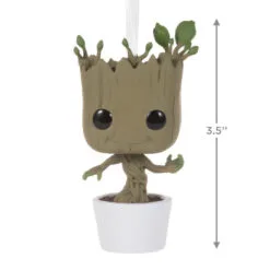 Marvel Guardians Of The Galaxy Groot Funko POP!® Hallmark Ornament -Hot Sale Hallmark Store Marvel Guardians of the Galaxy Groot Funko POP Christmas Ornament 3HCM1099 03