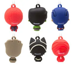 Mini Marvel Super Heroes Shatterproof Hallmark Ornaments, Set Of 6 9 Mini Marvel Super Heroes Shatterproof Hallmark Ornaments, Set Of 6 -Hot Sale Hallmark Store Marvel Super Heroes Miniature Christmas Ornaments Set of 6 2HCM9228 06