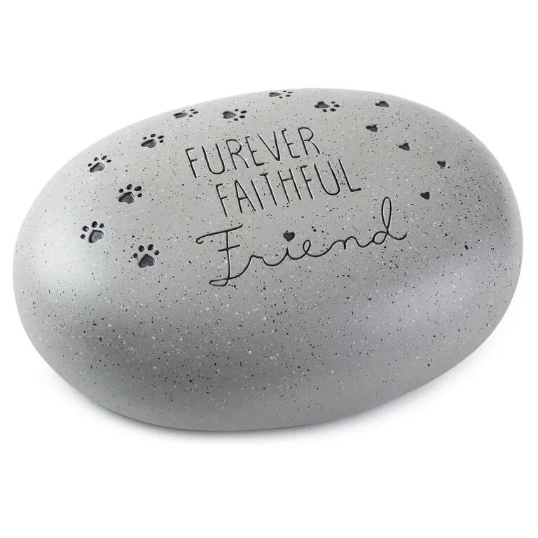 Hallmark Furever Faithful Friend Memorial Garden Stone 1 Hallmark Furever Faithful Friend Memorial Garden Stone
