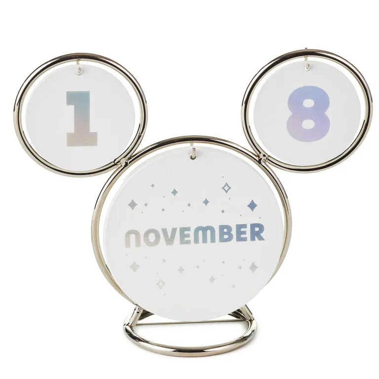 Hallmark Disney 100 Years Of Wonder Mickey Ears Perpetual Calendar 1 Hallmark Disney 100 Years Of Wonder Mickey Ears Perpetual Calendar