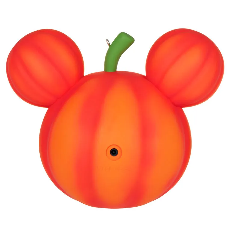 Hallmark Disney Mickey Mouse Mysterious Mickey Jack-o'-Lantern Ornament With Light 6 Hallmark Disney Mickey Mouse Mysterious Mickey Jack-o'-Lantern Ornament With Light - Image 6