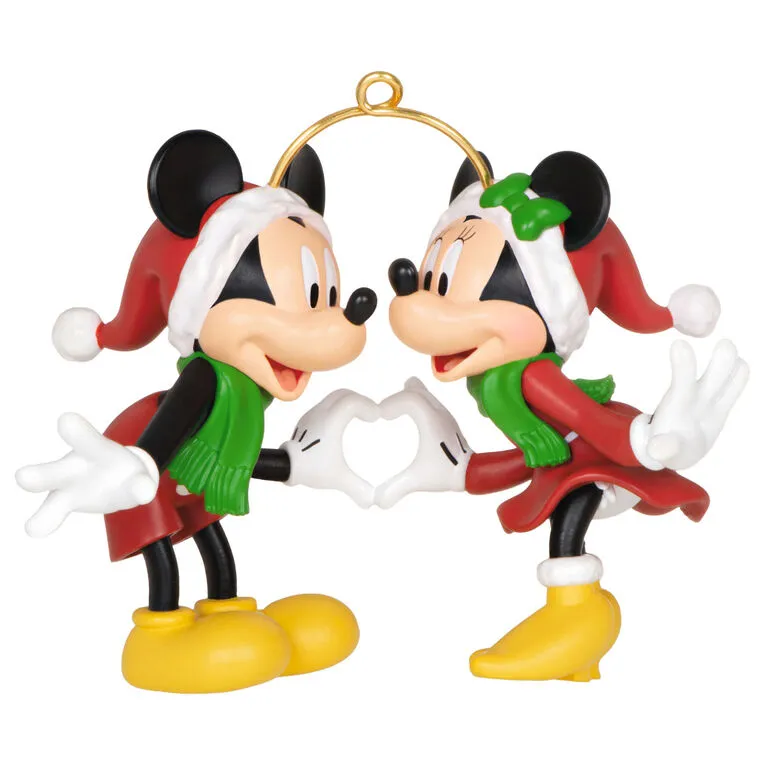 Hallmark Disney Mickey And Minnie A Season Of Love Ornament 1 Hallmark Disney Mickey And Minnie A Season Of Love Ornament