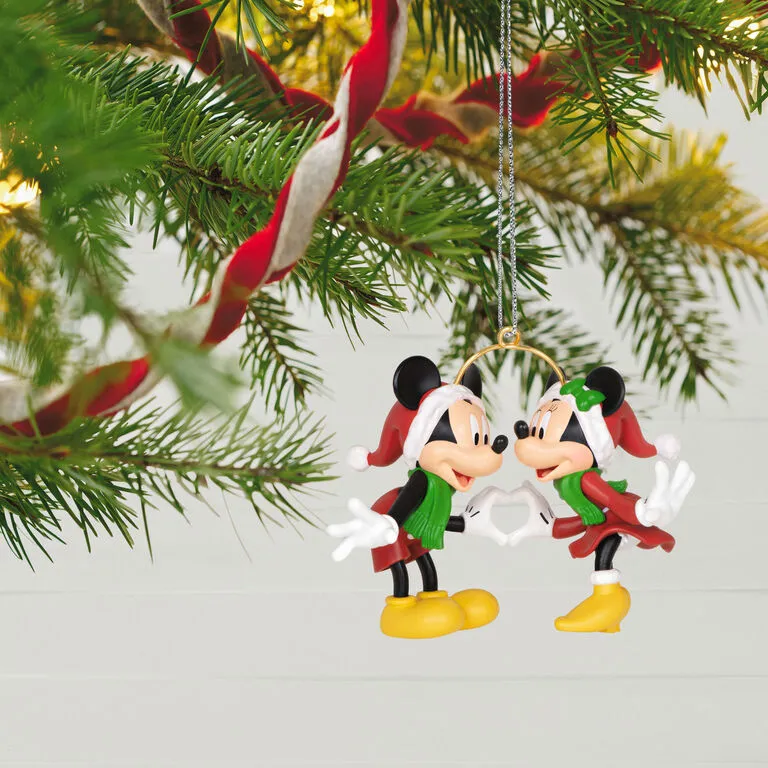 Hallmark Disney Mickey And Minnie A Season Of Love Ornament 2 Hallmark Disney Mickey And Minnie A Season Of Love Ornament - Image 2
