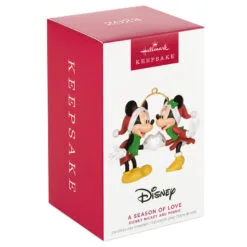Hallmark Disney Mickey And Minnie A Season Of Love Ornament 9 Hallmark Disney Mickey And Minnie A Season Of Love Ornament -Hot Sale Hallmark Store Mickey and Minnie Hands Heart Keepsake Ornament 2099QXD6667 04