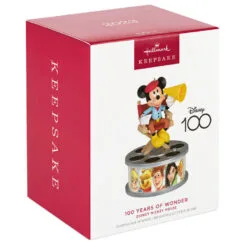 Hallmark Disney 100 Years Of Wonder Director Mickey Mouse Ornament With Light And Sound 9 Hallmark Disney 100 Years Of Wonder Director Mickey Mouse Ornament With Light And Sound -Hot Sale Hallmark Store Mickey in Director Chair Keepsake Ornament 2999QXD6727 04