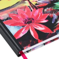 Hallmark ArtLifting Floral Artwork Journal, 6x8 -Hot Sale Hallmark Store Midori Suiren Lotus and Poppy Artlifting Journal 3HWJ2117 05