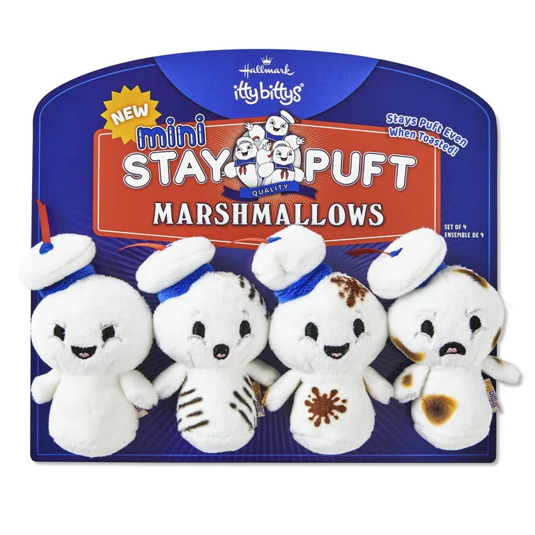 Hallmark Itty Bittys® Ghostbusters: Afterlife™ Mini Stay Puft Marshmallows Plush, Set Of 4 3 Hallmark Itty Bittys® Ghostbusters: Afterlife™ Mini Stay Puft Marshmallows Plush, Set Of 4 - Image 3