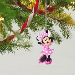 Hallmark Disney Minnie Mouse Polka-Dot Perfect Ornament 7 Hallmark Disney Minnie Mouse Polka-Dot Perfect Ornament -Hot Sale Hallmark Store Minnie Mouse PolkaDot Dress Keepsake Ornament 1699QXD6539 02