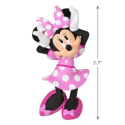 Hallmark Disney Minnie Mouse Polka-Dot Perfect Ornament 8 Hallmark Disney Minnie Mouse Polka-Dot Perfect Ornament -Hot Sale Hallmark Store Minnie Mouse PolkaDot Dress Keepsake Ornament 1699QXD6539 03