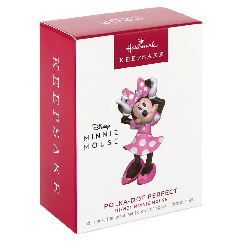 Hallmark Disney Minnie Mouse Polka-Dot Perfect Ornament 4 Hallmark Disney Minnie Mouse Polka-Dot Perfect Ornament - Image 4