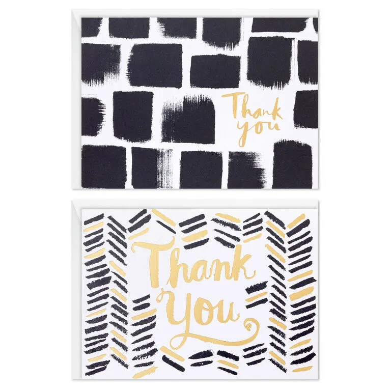 Hallmark Modern Elegance Boxed Thank-You Notes, Pack Of 50 2 Hallmark Modern Elegance Boxed Thank-You Notes, Pack Of 50 - Image 2