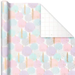 Hallmark Modern Muted 3-Pack Wrapping Paper, 55 Sq. Ft. Total -Hot Sale Hallmark Store Modern Muted 3Pack Wrapping Paper Rolls 5EWR6369 05