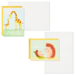 Hallmark Mom And Baby Animal Assortment Blank Thank-You Notes, Pack Of 48 11 Hallmark Mom And Baby Animal Assortment Blank Thank-You Notes, Pack Of 48 -Hot Sale Hallmark Store Mom and Baby Animal Assortment Blank ThankYou Notes 5STZ1134 04