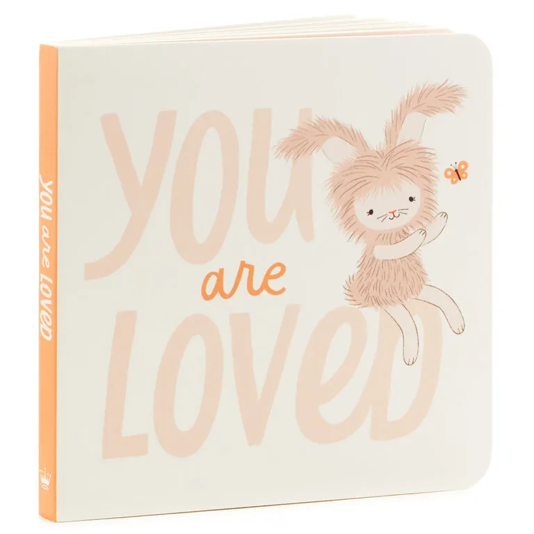 Hallmark MopTops Angora Bunny Stuffed Animal With You Are Loved Board Book 4 Hallmark MopTops Angora Bunny Stuffed Animal With You Are Loved Board Book - Image 4