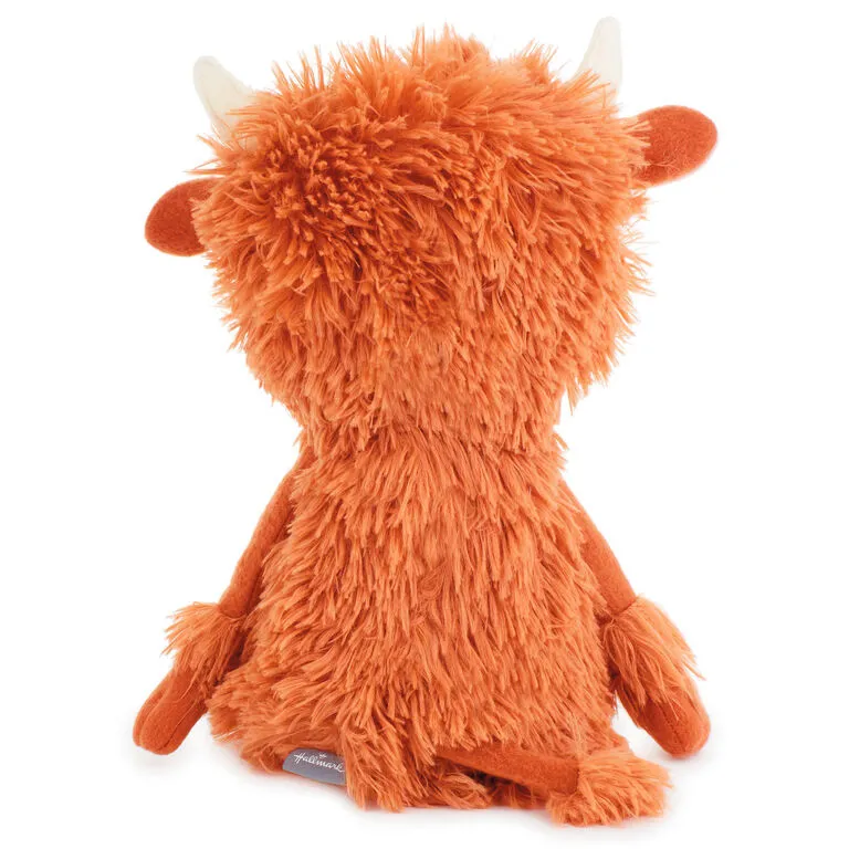 Hallmark MopTops Highland Cow Stuffed Animal With You Make A Difference Board Book 3 Hallmark MopTops Highland Cow Stuffed Animal With You Make A Difference Board Book - Image 3