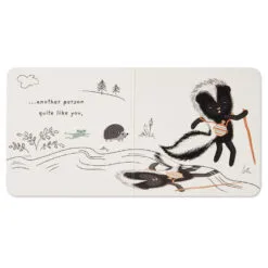 Hallmark MopTops Skunk Stuffed Animal With You Are Unique Board Book 11 Hallmark MopTops Skunk Stuffed Animal With You Are Unique Board Book -Hot Sale Hallmark Store MopTops Plush Skunk Stuffed Animal and Board Book 1KID2082 06
