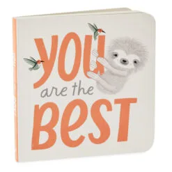 Hallmark MopTops Sloth Stuffed Animal With You Are The Best Board Book 9 Hallmark MopTops Sloth Stuffed Animal With You Are The Best Board Book -Hot Sale Hallmark Store MopTops Plush Sloth Stuffed Animal and Board Book 1KID2083 04