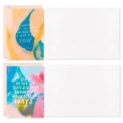 Hallmark Morgan Harper Nichols Booklet Of Assorted Blank Note Cards, Pack Of 12 15 Hallmark Morgan Harper Nichols Booklet Of Assorted Blank Note Cards, Pack Of 12 -Hot Sale Hallmark Store Morgan Harper Nichols Blank Note Cards in Booklet 3SOM1192 05