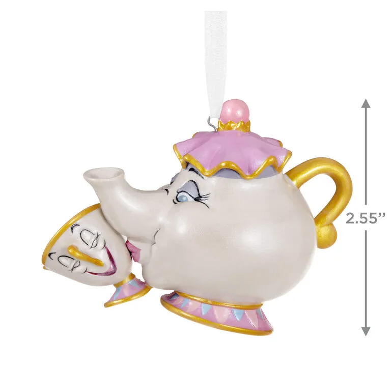 Hallmark Disney Beauty And The Beast A Mother's Love Porcelain Ornament 3 Hallmark Disney Beauty And The Beast A Mother's Love Porcelain Ornament - Image 3