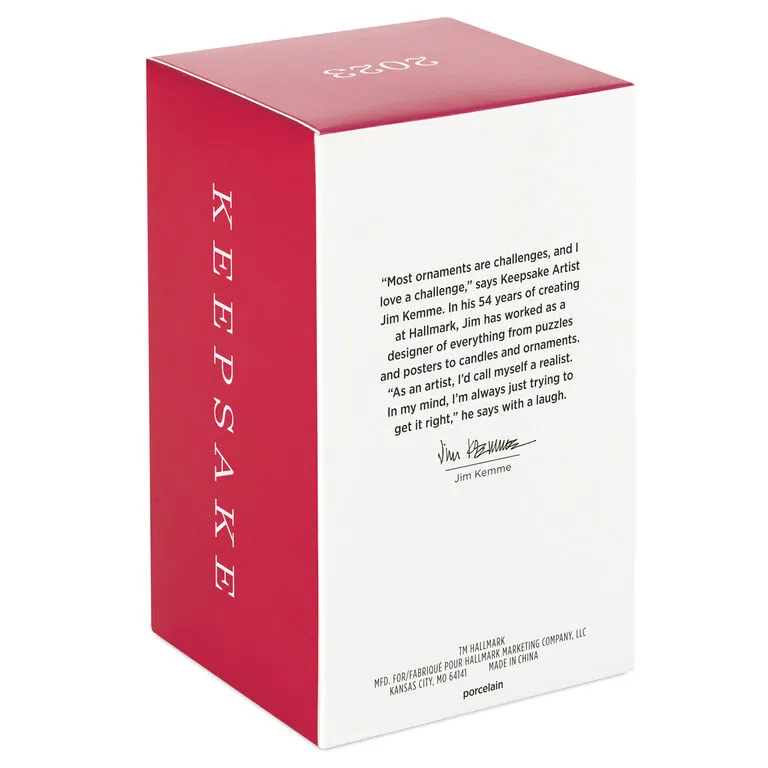 Hallmark Disney Beauty And The Beast A Mother's Love Porcelain Ornament 5 Hallmark Disney Beauty And The Beast A Mother's Love Porcelain Ornament - Image 5