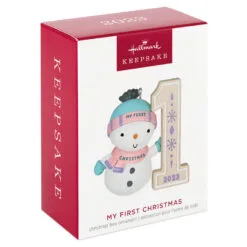 Hallmark My First Christmas Snowman 2023 Ornament 9 Hallmark My First Christmas Snowman 2023 Ornament -Hot Sale Hallmark Store My 1st Christmas Snowman Keepsake Ornament 1699QGO2739 04