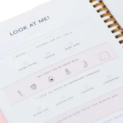 Hallmark My First Year Baby Book For Girl 13 Hallmark My First Year Baby Book For Girl -Hot Sale Hallmark Store My First Year Pink Baby Book for Girl 1BBA4136 07