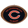 Hallmark NFL Football Chicago Bears Text Personalized Ornament