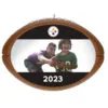 Hallmark NFL Football Pittsburgh Steelers Text And Photo Personalized Ornament