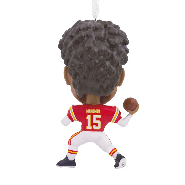 NFL Kansas City Chiefs Patrick Mahomes II Bouncing Buddy Hallmark Ornament 5 NFL Kansas City Chiefs Patrick Mahomes II Bouncing Buddy Hallmark Ornament - Image 5