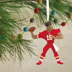 Hot Sale Hallmark Store -Hot Sale Hallmark Store NFL Kansas City Chiefs Patrick Mahomes II Christmas Ornament 1OSL1547 02
