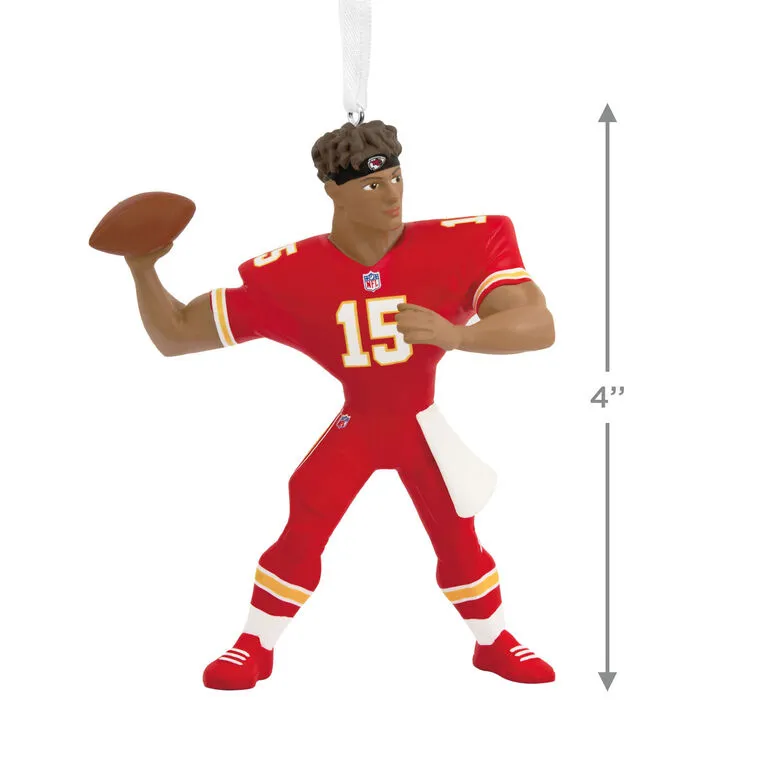 NFL Kansas City Chiefs Patrick Mahomes II Hallmark Ornament 3 NFL Kansas City Chiefs Patrick Mahomes II Hallmark Ornament - Image 3