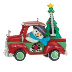 Hallmark Holiday Parade Nello's Music Shop Truck 2023 Ornament