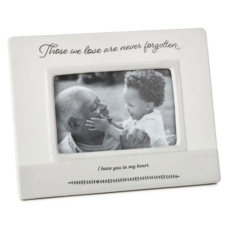 Hallmark Never Forgotten Memorial Picture Frame, 4x6 1 Hallmark Never Forgotten Memorial Picture Frame, 4x6