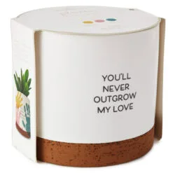 Hallmark Never Outgrow My Love Planter Handprint Kit 5 Hallmark Never Outgrow My Love Planter Handprint Kit -Hot Sale Hallmark Store Never Outgrow My Love Planter With Paints 1BBY4851 03