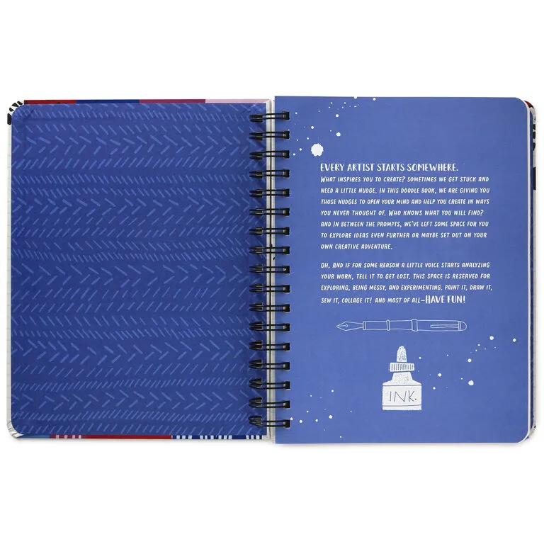 Hallmark Never Stop Making Artist Doodle Book 2 Hallmark Never Stop Making Artist Doodle Book - Image 2