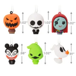 Mini Disney Tim Burton's The Nightmare Before Christmas Shatterproof Hallmark Ornaments, Set Of 6 7 Mini Disney Tim Burton's The Nightmare Before Christmas Shatterproof Hallmark Ornaments, Set Of 6 -Hot Sale Hallmark Store Nightmare Before Christmas Christmas Ornaments 3HCM2372 03
