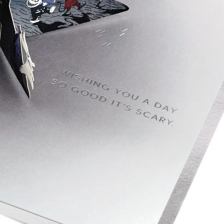 Hallmark Disney Tim Burton's The Nightmare Before Christmas Happy Nightmares 3D Pop-Up Card 5 Hallmark Disney Tim Burton's The Nightmare Before Christmas Happy Nightmares 3D Pop-Up Card - Image 5